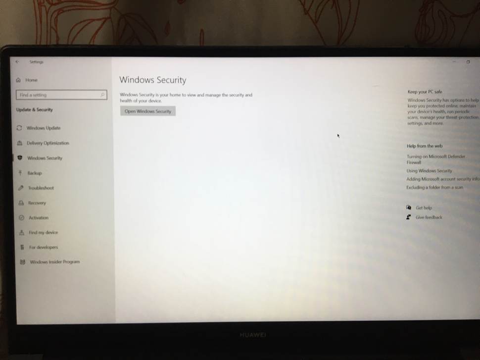 Windows Security shows blank... - Microsoft Community