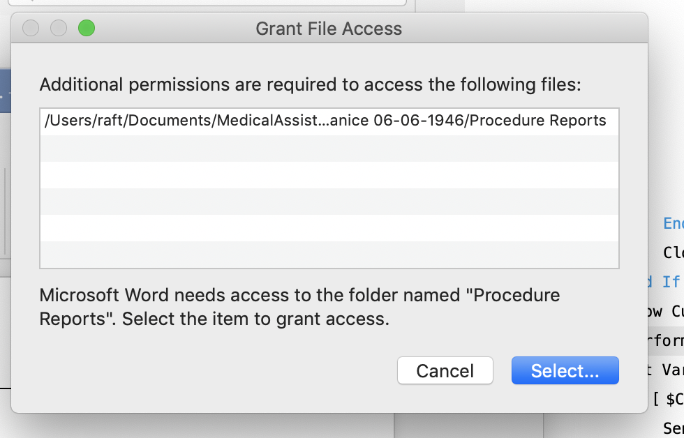 Grant File Access Microsoft Office 2019 Microsoft Community