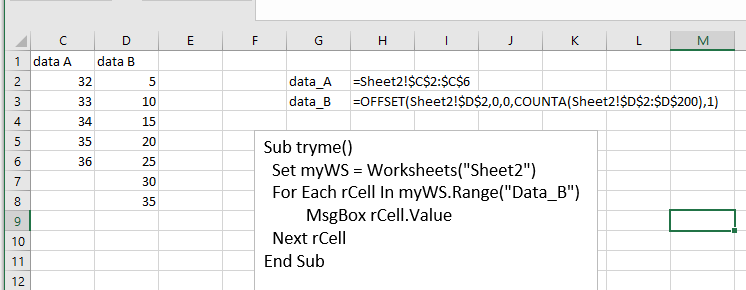 VBA - For each cell in Named Range - Microsoft Community image.