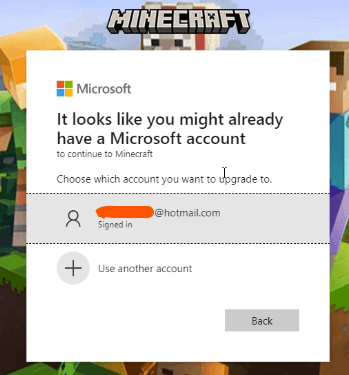 Mojang to Microsoft migration error. What do I do? : r/Minecraft