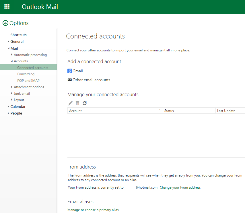 Still using an @hotmail, @live, @msn or @passport email address? Switch to  an @outlook address! 