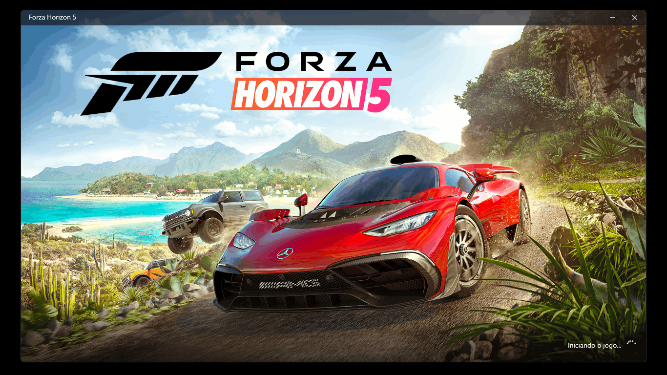 Porque o forza horizon 5 não abre e os outros jogos sim? - Microsoft  Community