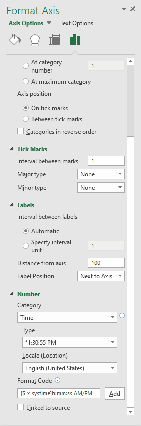 Excel Chart horizontal time axis - Microsoft Community