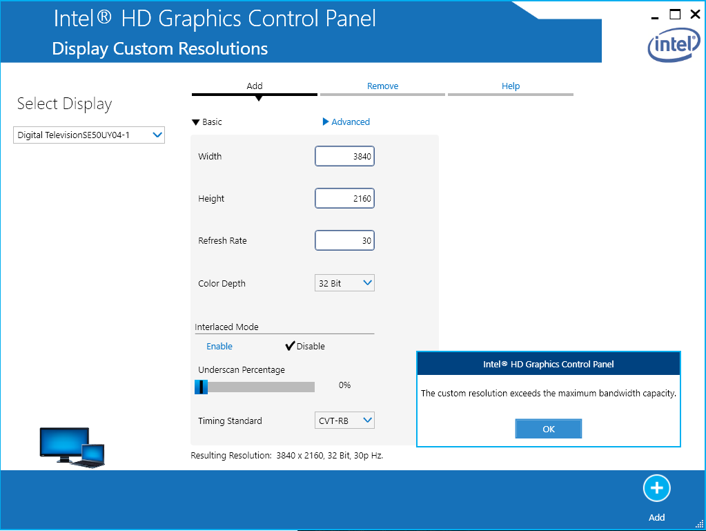 Drive 4K resolution with Intel HD 4000 (Windows 10 issue) - Microsoft  Community