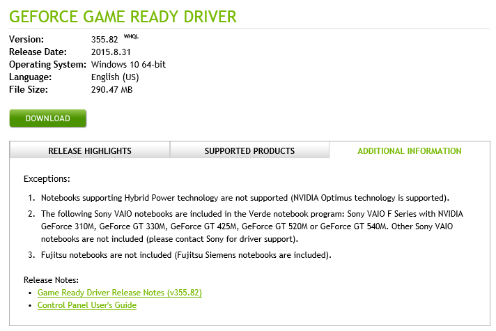 Geforce gt best sale 640m le driver