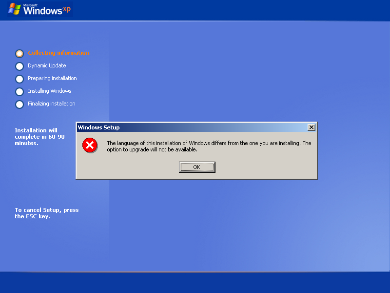 Windows 2000 pro (英語版) アップグレードについて - Microsoft