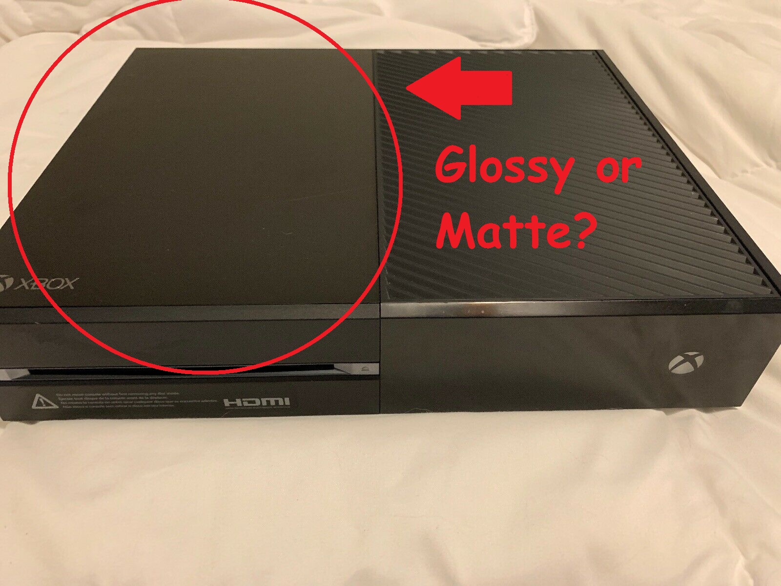 Xbox one cheap matte black