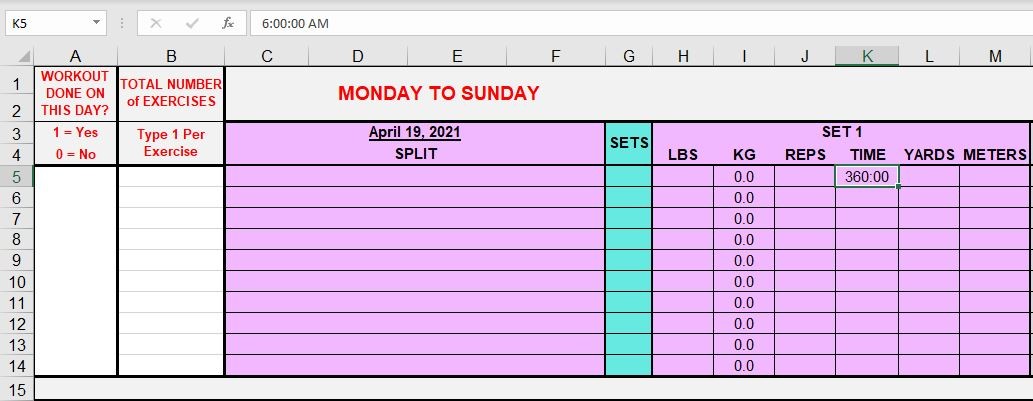 Sum race time splits - Excel formula