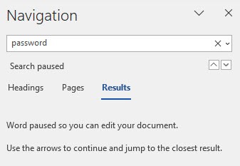 Use the Navigation pane in Word - Microsoft Support
