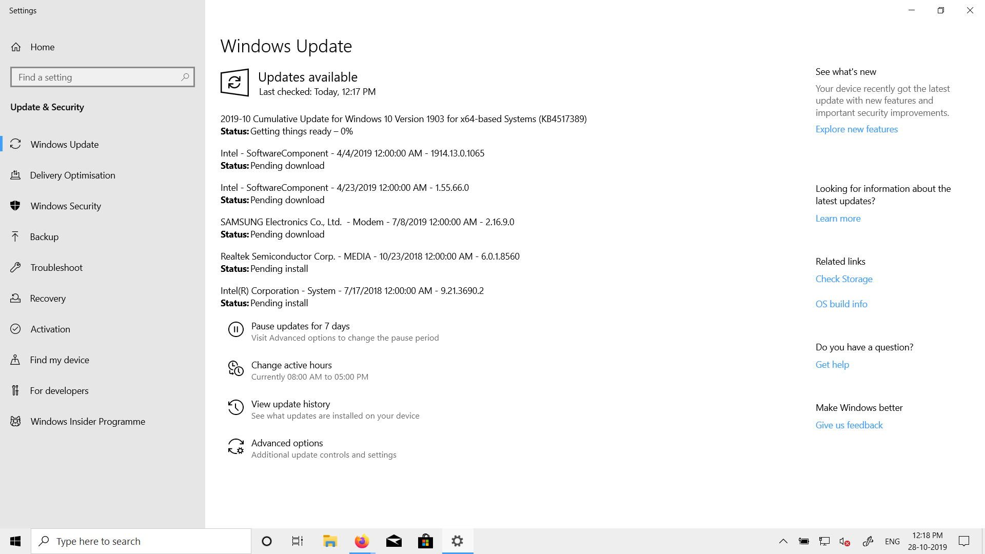 Windows Update Not Downloading - Microsoft Community