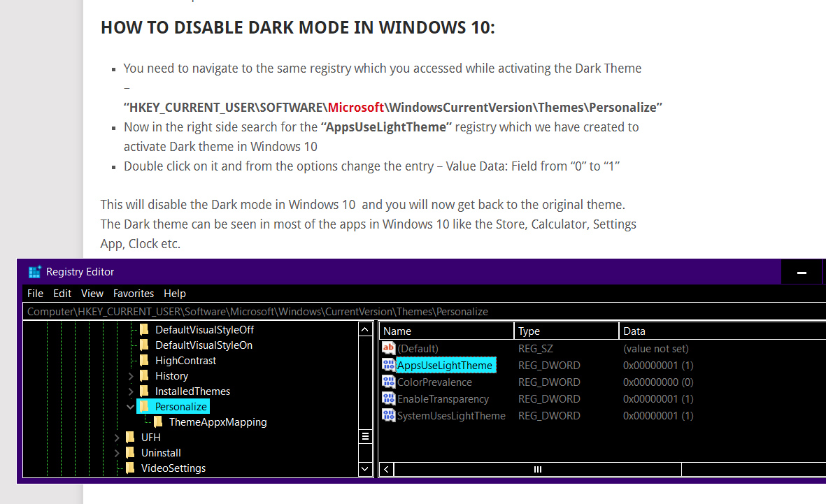 How to enable dark mode in Windows 10 - CNET