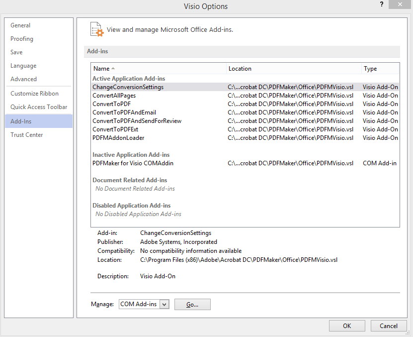 Visio 2013 pro craches when using Data Selector - Microsoft Community