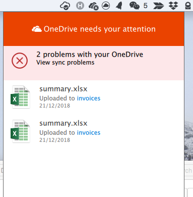 Mac Onedrive Sync Errors Photos