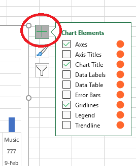 Chart Options Don T Appear When Clicking On Chart Excel Microsoft Community