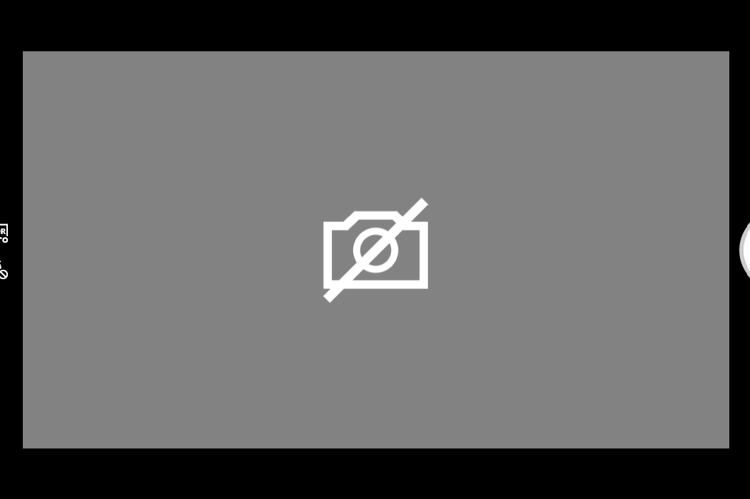 Camera isn t working shows a grey screen with a slashed camera ask