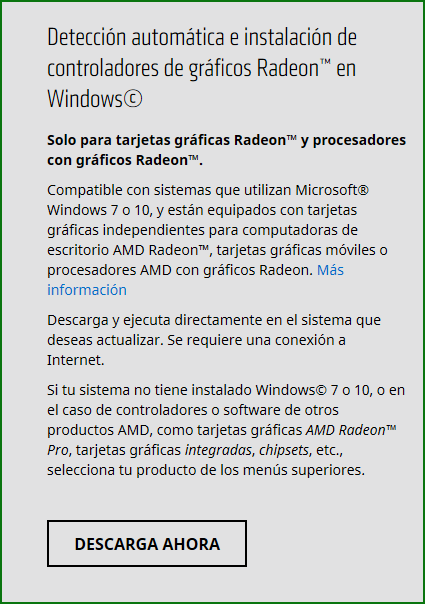 Windows 10 ≡ Controlador No Reconoce Mi Tarjeta Gráfica Amd Vega Microsoft Community 4522