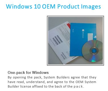 MICROSOFT Windows 10 Pro - 64 Bit Eng System Builder OEM - 1 PC