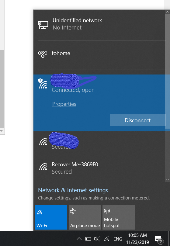 WiFi get into error after restarting it and trying to reconnect to an ...