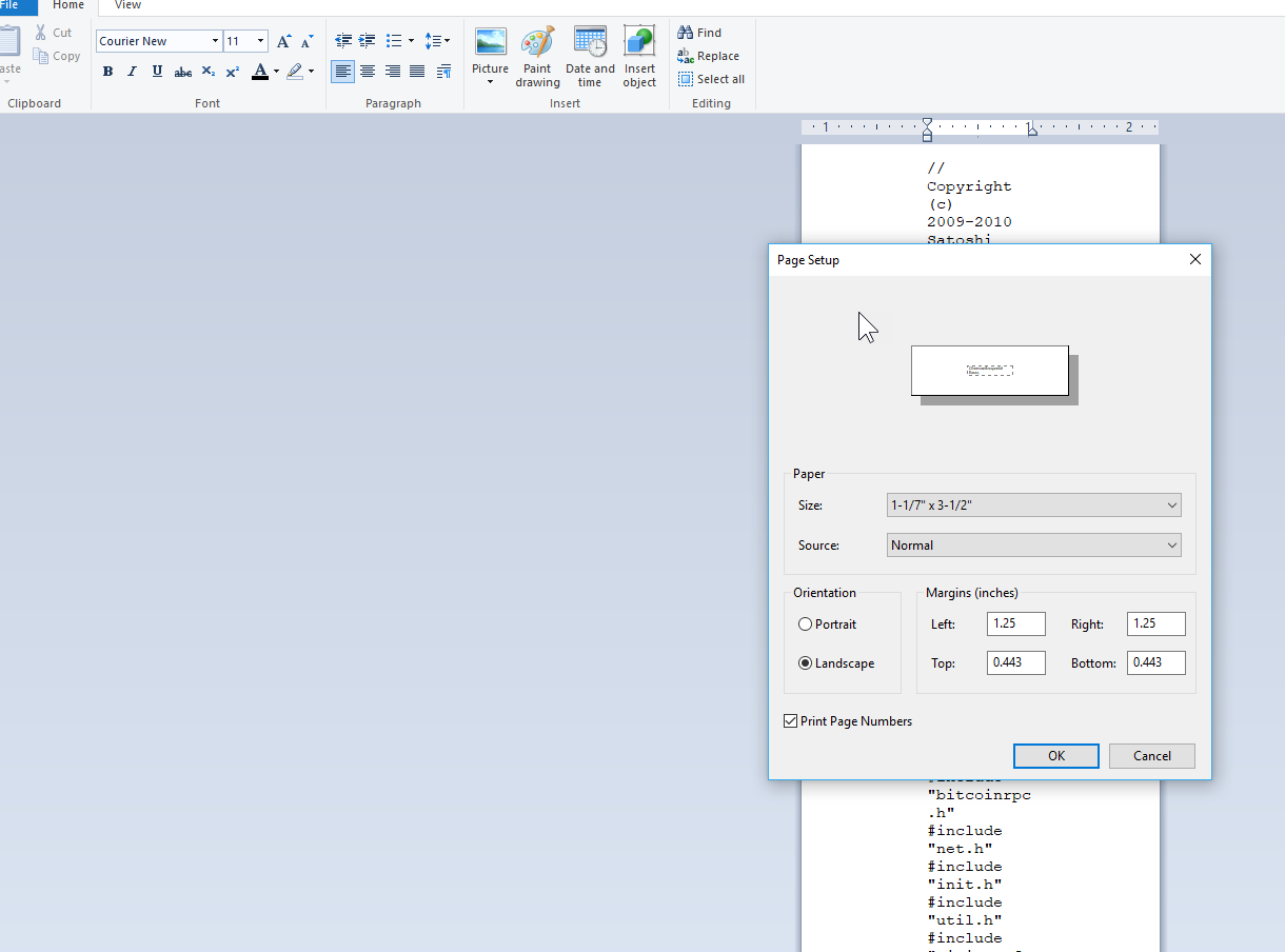 How To Print Labels In Wordpad