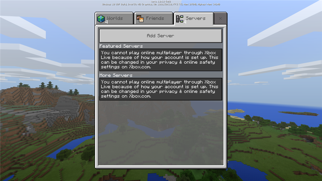 Minecraft without sign-in server IP Address 
