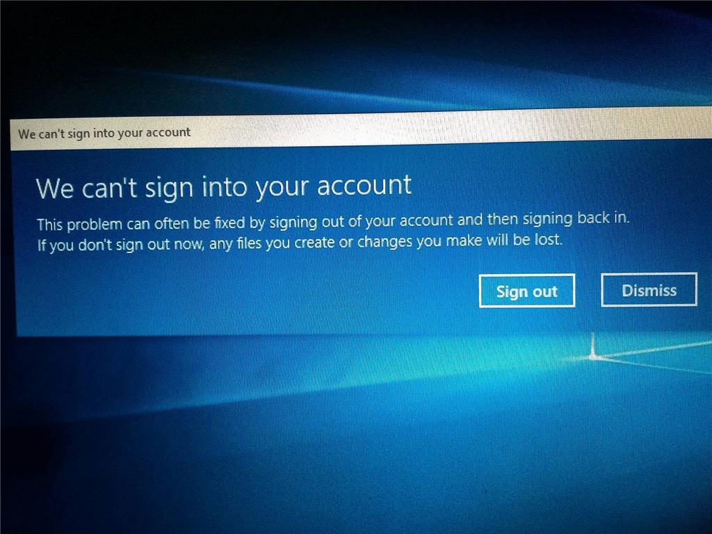 I Can't Access My Microsoft Account After The New Update - Microsoft ...