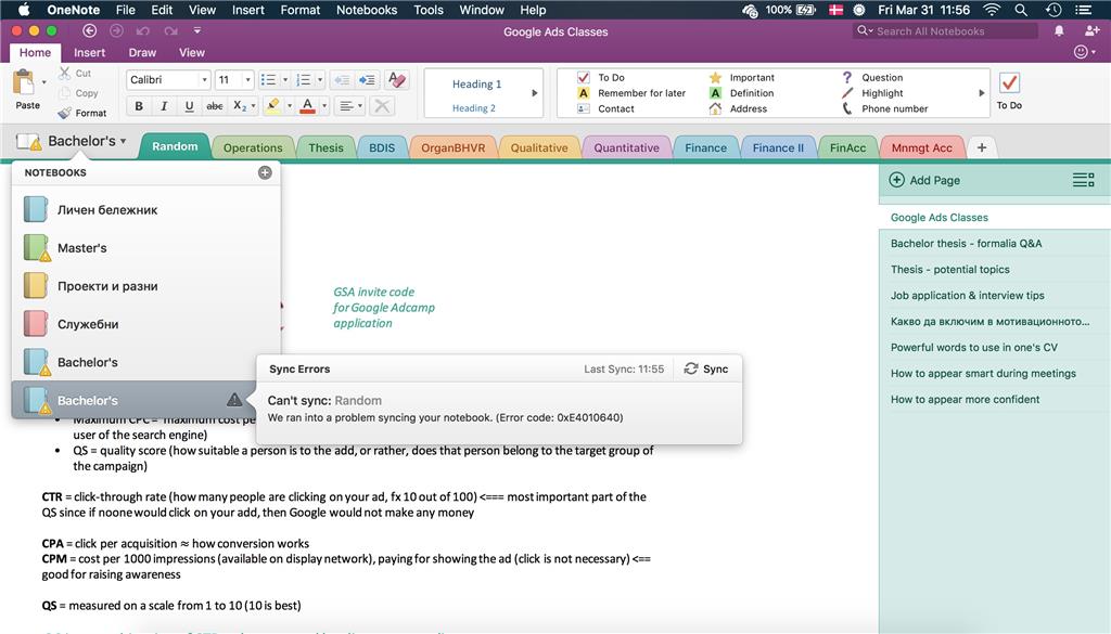 how do you copy an entire notebook in onenote for mac