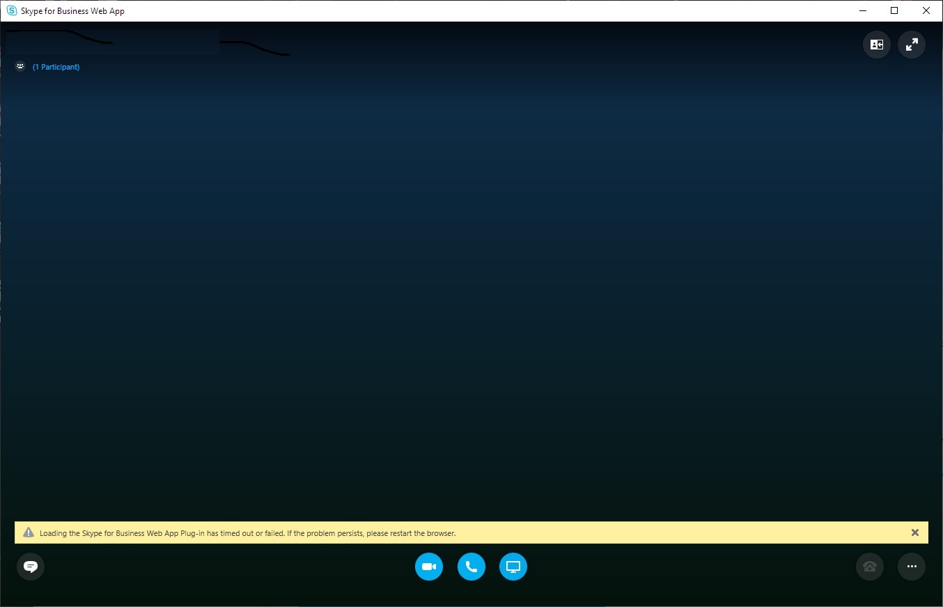 Проблема со Skype for Business Web App - Сообщество Microsoft