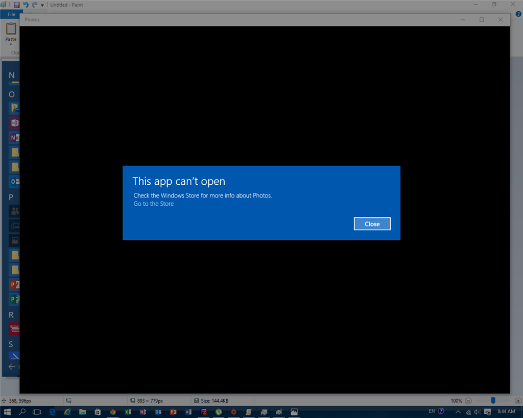 เปิดแอพที่ติดมากับ Windows 10 แล้วขึ้น This App Can't Open - Microsoft ...