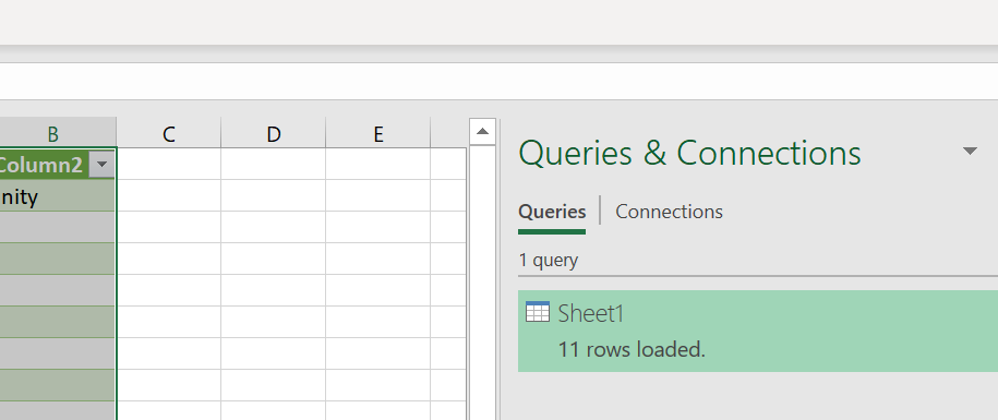 office-365-excel-power-query-not-working-properly-display-issue