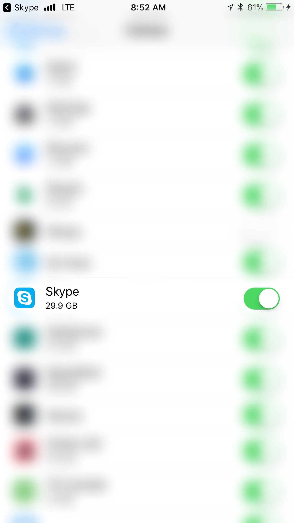 What a usual data usage for Skype iOS (iPhone) in - Microsoft Community