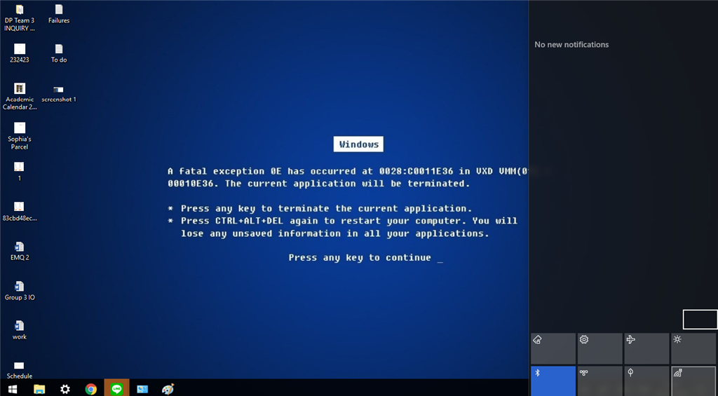 podning metrisk Udelukke Windows 10 - text has mysteriously disappeared. - Microsoft Community