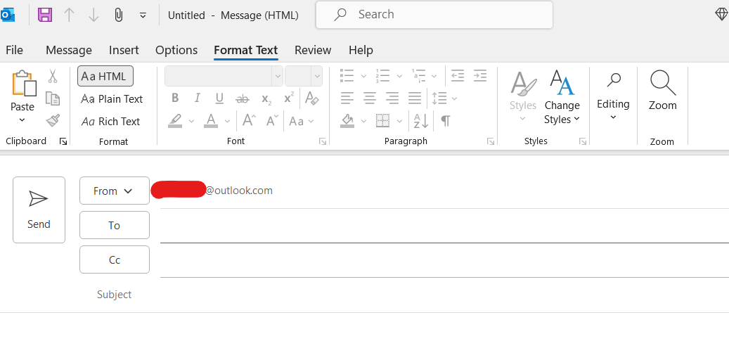 Outlook 2021 - Problem With Formatting Emails - Microsoft Community