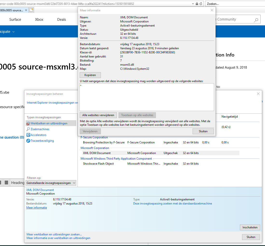 Msxml3 dll не удается найти указанный ресурс