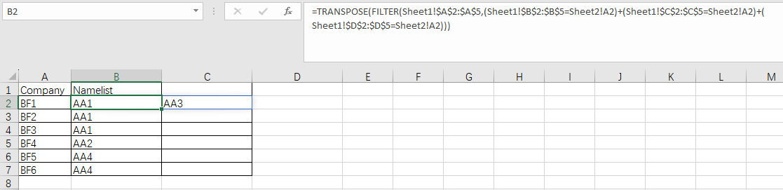 How can I use a formula to match and add information between sheets ...