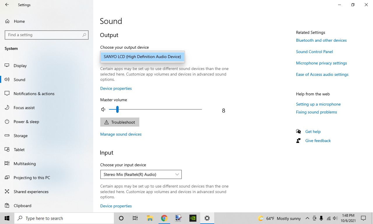 Having to reset PC to fix sound - Microsoft Community