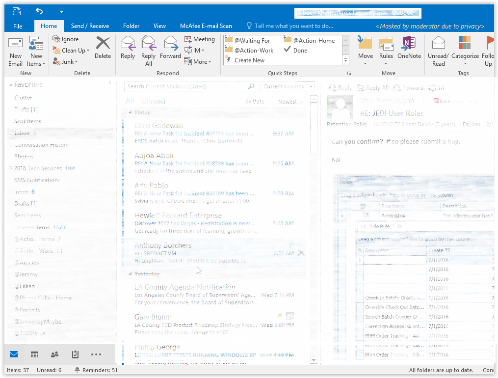 No longer able to drag email to calendar to create event Microsoft