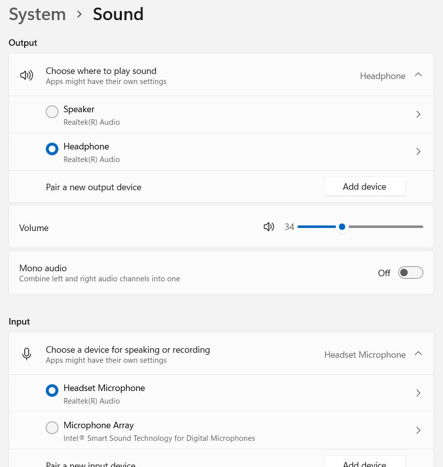 No Sound Plays Through Headphones - Microsoft Community