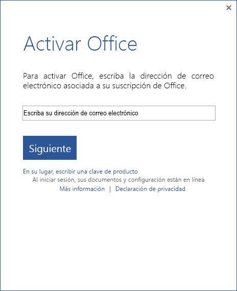 Office 365 - No puedo activar nuevamente con la clave de producto. -  Microsoft Community