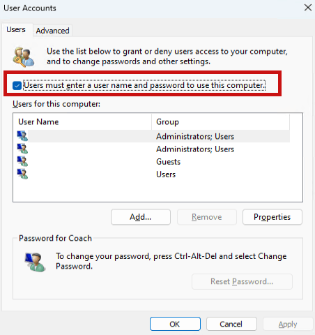 How to STOP Auto Login of last user? - Microsoft Community