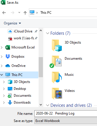 Change Default Folder In "Save As" Window - Microsoft Community