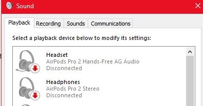 Airpods pro noise online cancelling windows