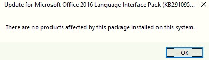 Office 2016 64 Bit Language Pack Microsoft Community