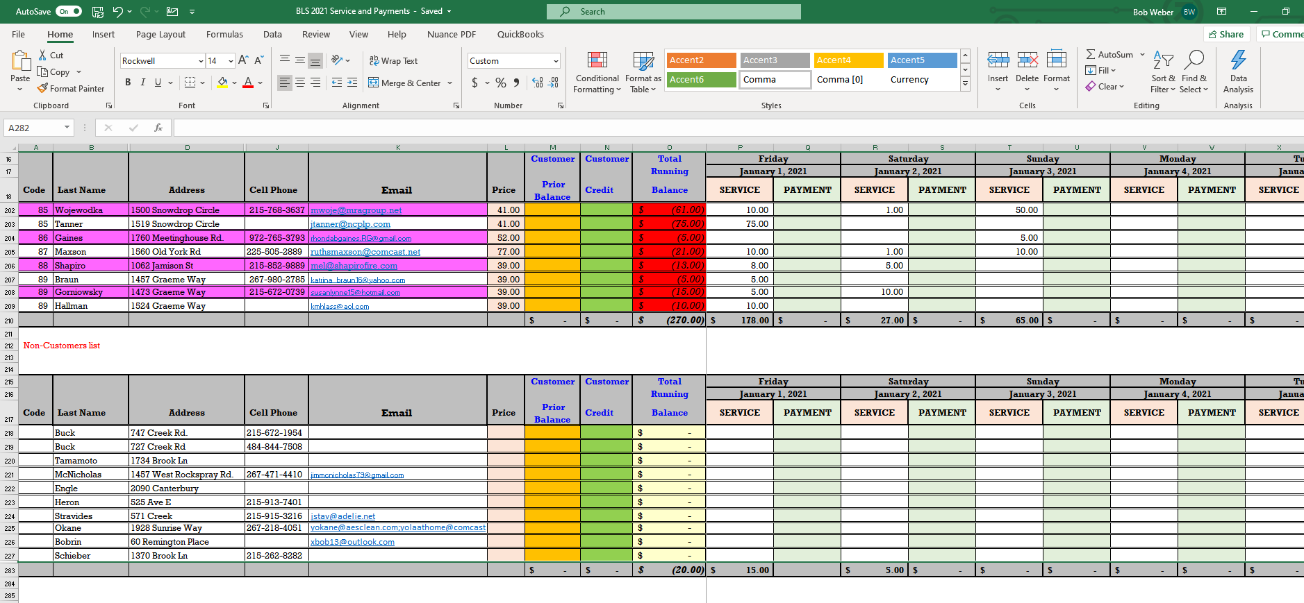 PLEASE Help!! with Excel 365 dragging a formula but skipping ...