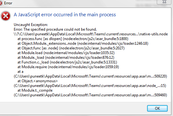 Unable To Install MS Teams On Windows 7 - Microsoft Community