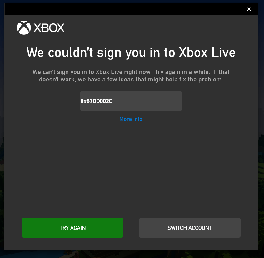 Xbox store 2024 sign in