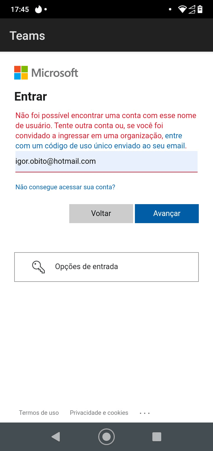 Tentativas de acesso a minha conta de vários países diferentes - Microsoft  Community