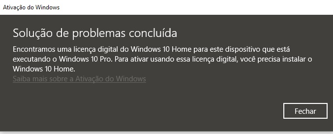 Como ativar o Windows 10 com chave de produto/licença digital/CMD