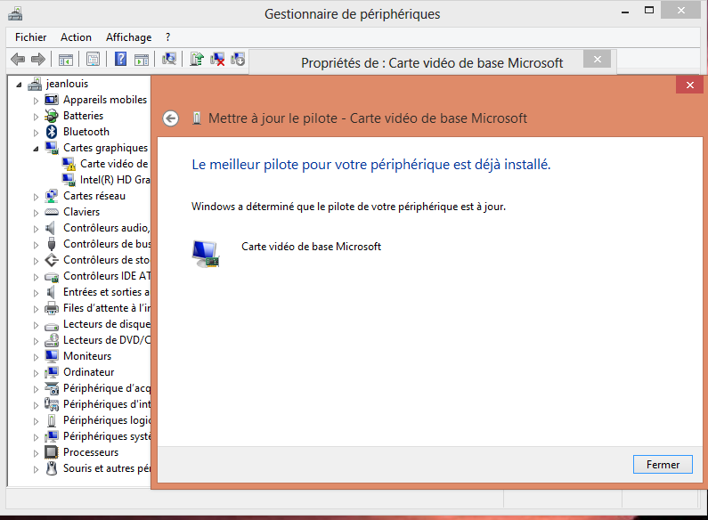 carte vidéo de base microsoft Carte Graphique Code 31 Microsoft Community carte vidéo de base microsoft