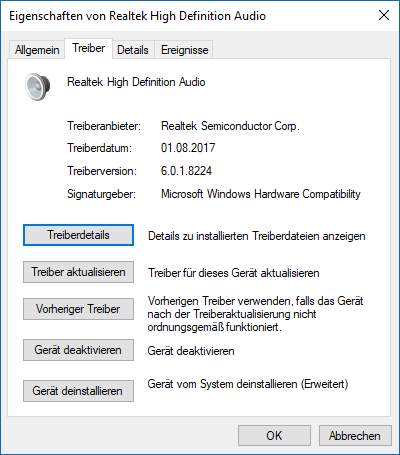 Windows 10 Update verursacht Tonausfall am Gesamten Computer und deaktiviert Antivirusprogramme