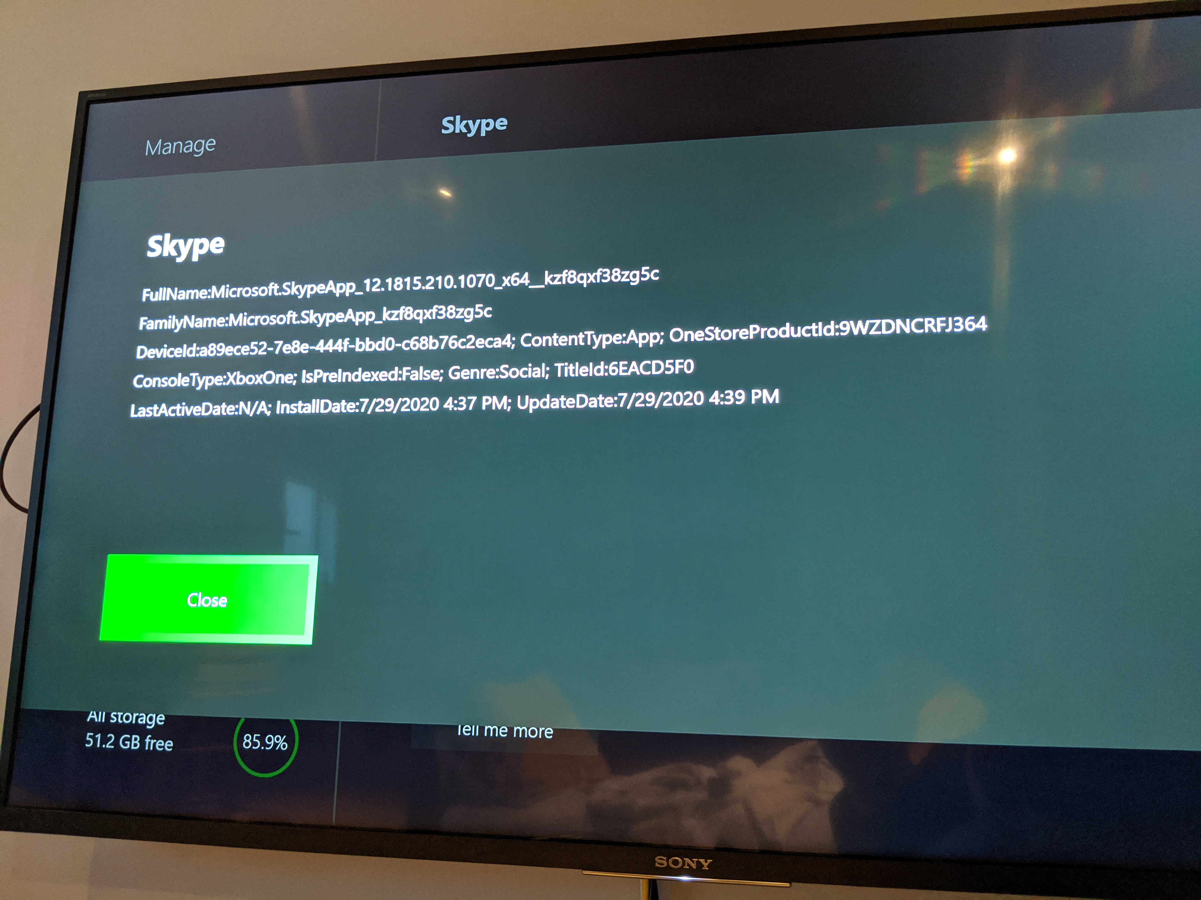 skype on xbox one